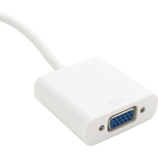 Адаптер Extradigital HDMI to VGA, 0.15m, 30 AWG, Gold, PVC, Hi-Speed